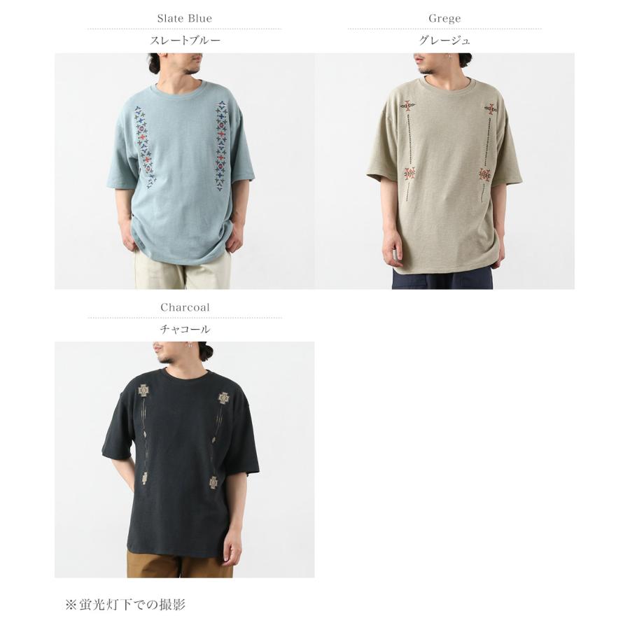 PENDLETON（ペンドルトン） 鬼カノコ 刺繍Tシャツ / メンズ 半袖 鹿の子 | PENDLETON | 04