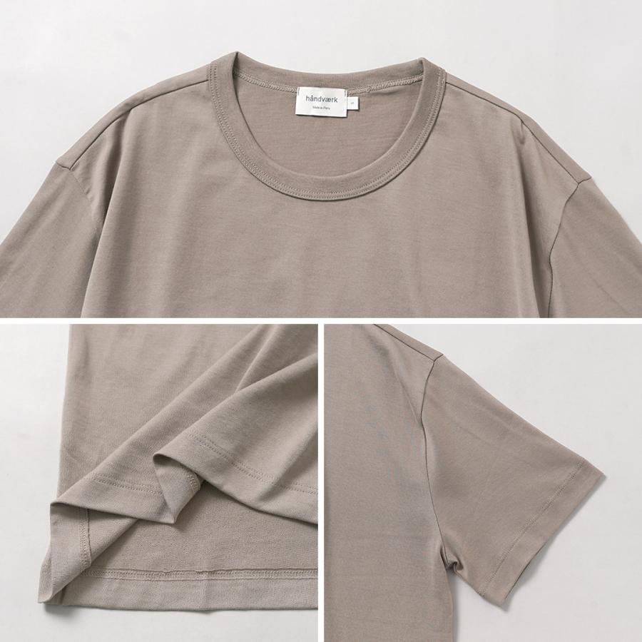 HANDVAERK（ハンドバーク） ニュー クルーネック ショートスリーブTシャツ / メンズ 半袖の画像