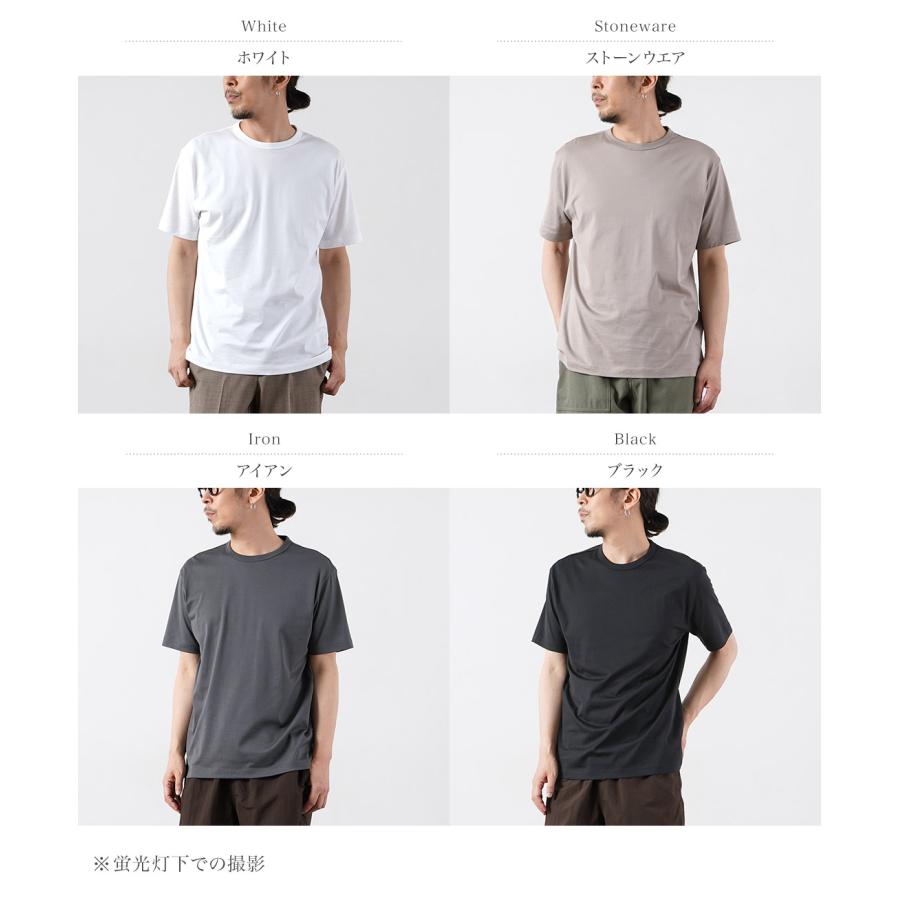 HANDVAERK（ハンドバーク） ニュー クルーネック ショートスリーブTシャツ / メンズ 半袖の画像