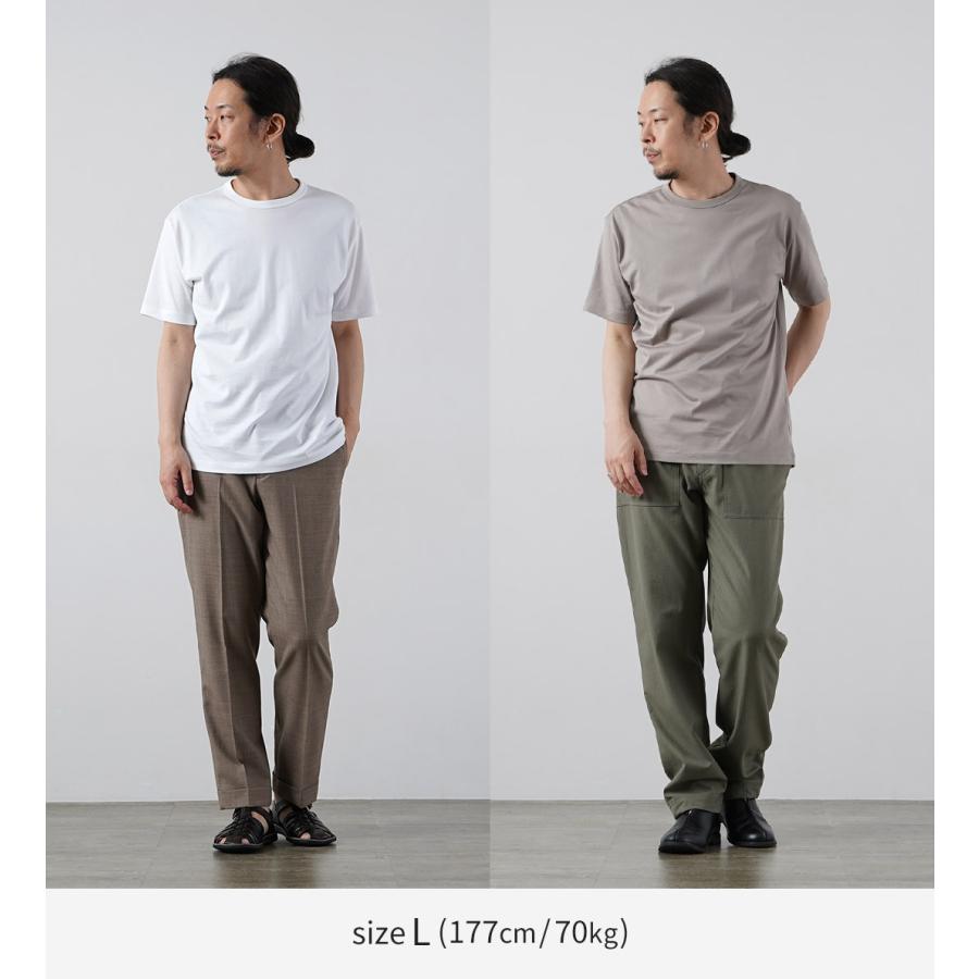 HANDVAERK（ハンドバーク） ニュー クルーネック ショートスリーブTシャツ / メンズ 半袖の画像