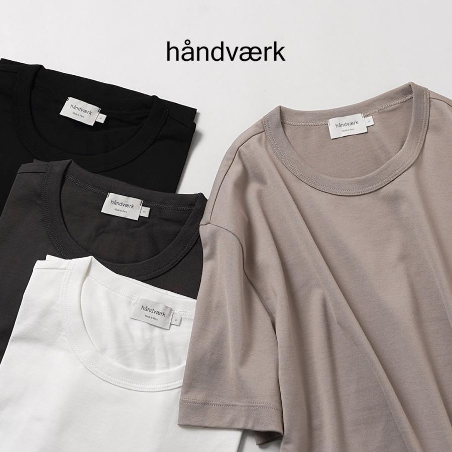 HANDVAERK（ハンドバーク） ニュー クルーネック ショートスリーブTシャツ / メンズ 半袖の画像