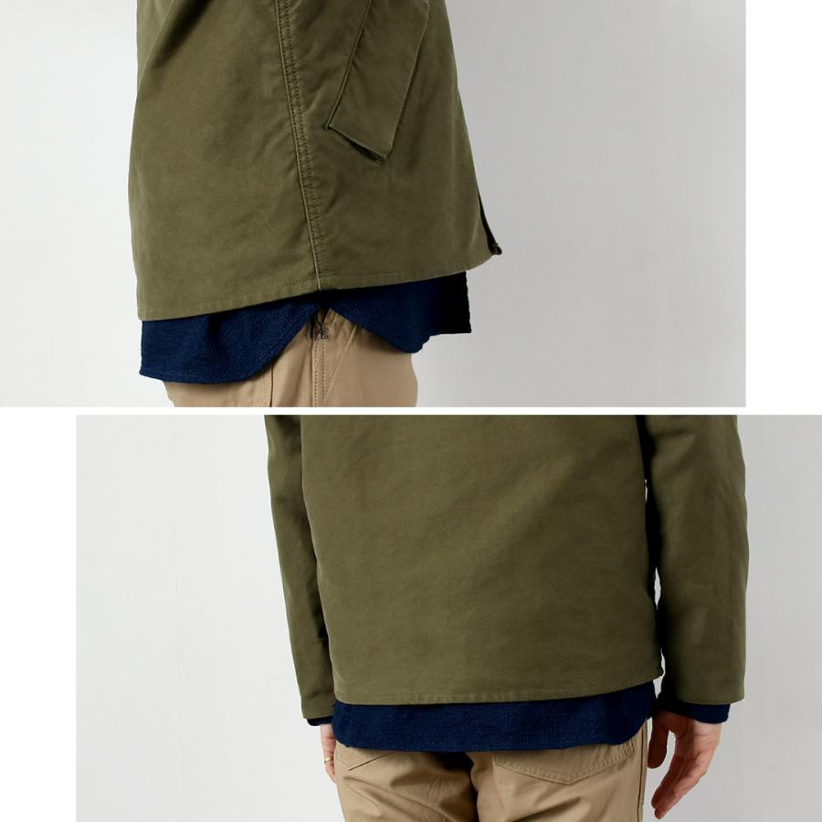 【予約販売：12月中旬発送予定】FOB FACTORY（FOBファクトリー） FRC008 別注 モールスキン ショート ライディングジャケット / カバーオール メンズ 日本製 | FOB FACTORY | 16