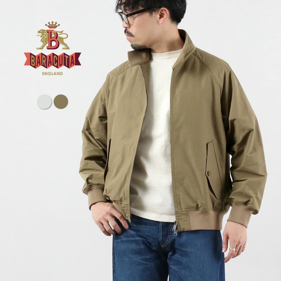BARACUTA（バラクータ） G9 ボックス ライトジャケット /  ハリントンジャケット スイングトップ ブルゾン メンズ | BARACUTA