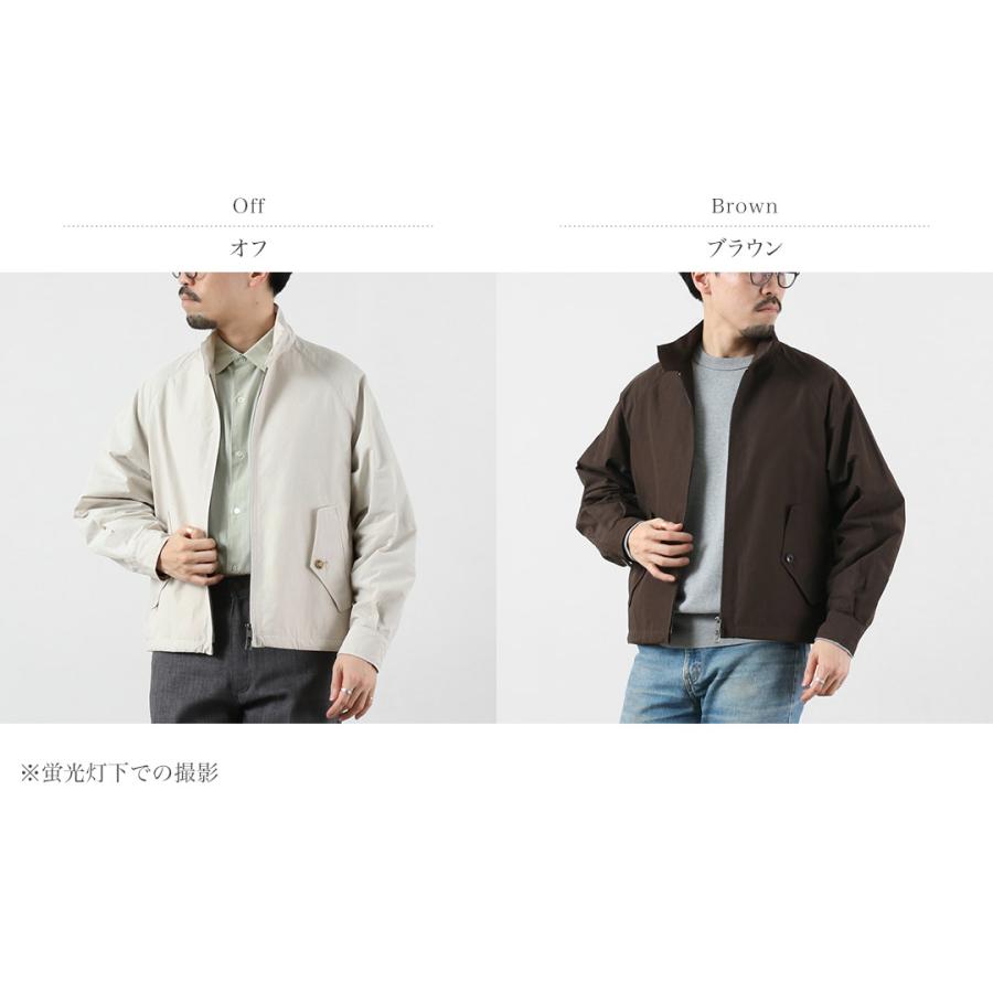 BARACUTA（バラクータ） G4 ボックス ライト コットンナイロン ジャケット / ハリントンジャケット スイングトップ | BARACUTA | 03