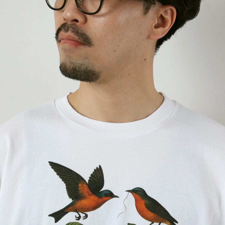 WHITE MOUNTAINEERING（ホワイトマウンテニアリング） ハミングバード Tシャツ 日本製 / メンズ 半袖 プリント | WHITE MOUNTAINEERING | 14