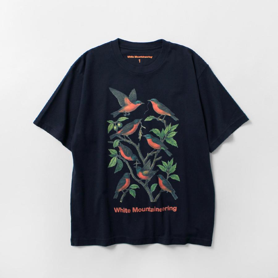 WHITE MOUNTAINEERING（ホワイトマウンテニアリング） ハミングバード Tシャツ 日本製 / メンズ 半袖 プリント | WHITE MOUNTAINEERING | 05