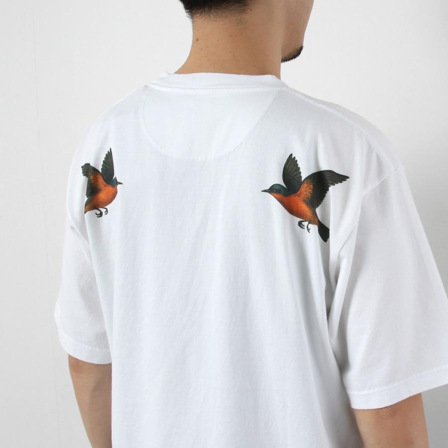 WHITE MOUNTAINEERING（ホワイトマウンテニアリング） ハミングバード Tシャツ 日本製 / メンズ 半袖 プリント | WHITE MOUNTAINEERING | 12