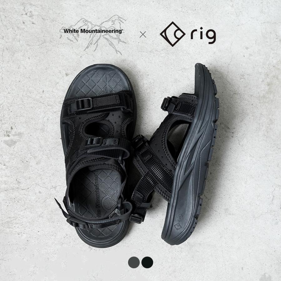 WHITE MOUNTAINEERING（ホワイトマウンテニアリング） リグコラボ クルカ2.0 サンダル / メンズ リカバリーサンダル | WHITE MOUNTAINEERING