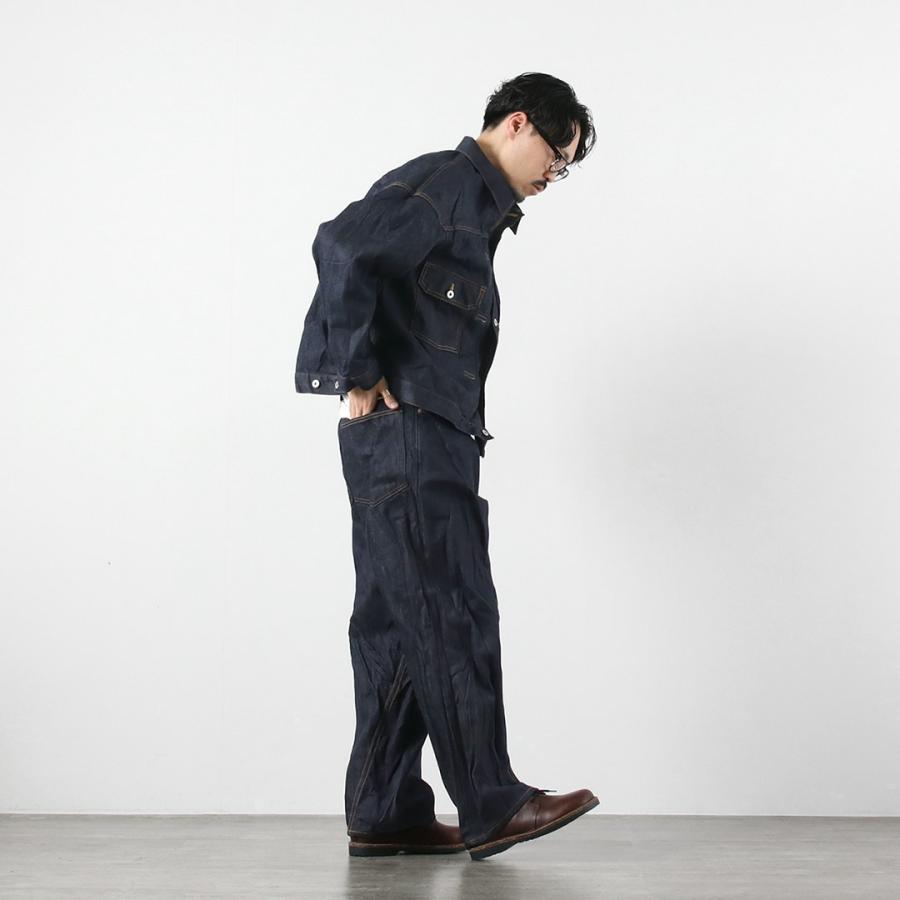 SKEWED（スキュー） コインポケットパンツ デニム ジーンズ 日本製 / メンズ セルビッチ ワイド | SKEWed | 13