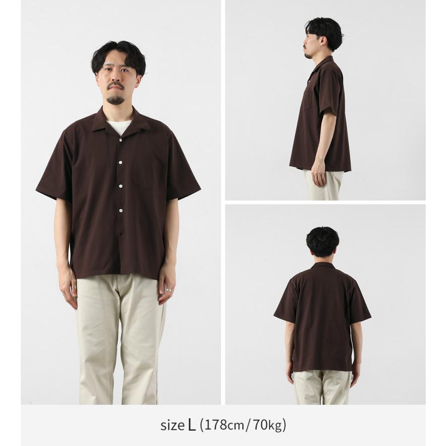 HEALTHKNIT（ヘルスニット）×RAG 別注 半袖 オープンカラーシャツ オープンエンド ドライジャージ 抗菌・防臭加工 / メンズ |  | 17