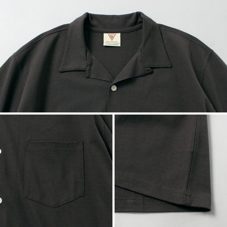 HEALTHKNIT（ヘルスニット）×RAG 別注 半袖 オープンカラーシャツ オープンエンド ドライジャージ 抗菌・防臭加工 / メンズ |  | 20