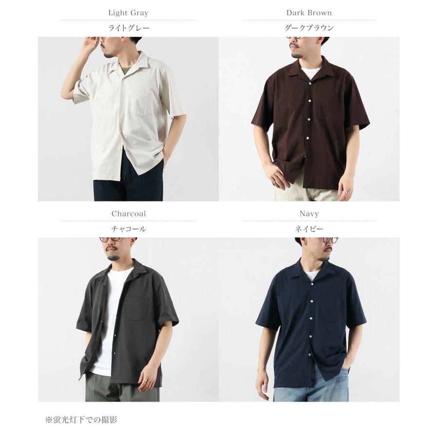 HEALTHKNIT（ヘルスニット）×RAG 別注 半袖 オープンカラーシャツ オープンエンド ドライジャージ 抗菌・防臭加工 / メンズ |  | 05