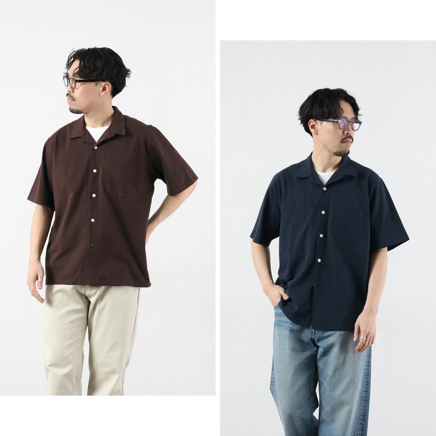 HEALTHKNIT（ヘルスニット）×RAG 別注 半袖 オープンカラーシャツ オープンエンド ドライジャージ 抗菌・防臭加工 / メンズ |  | 08