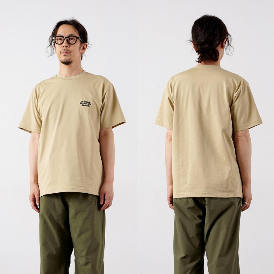 MARMOT（マーモット） MMW刺繍 Tシャツ / メンズ 半袖 吸水速乾 UVカット 抗菌消臭 | Marmot | 16