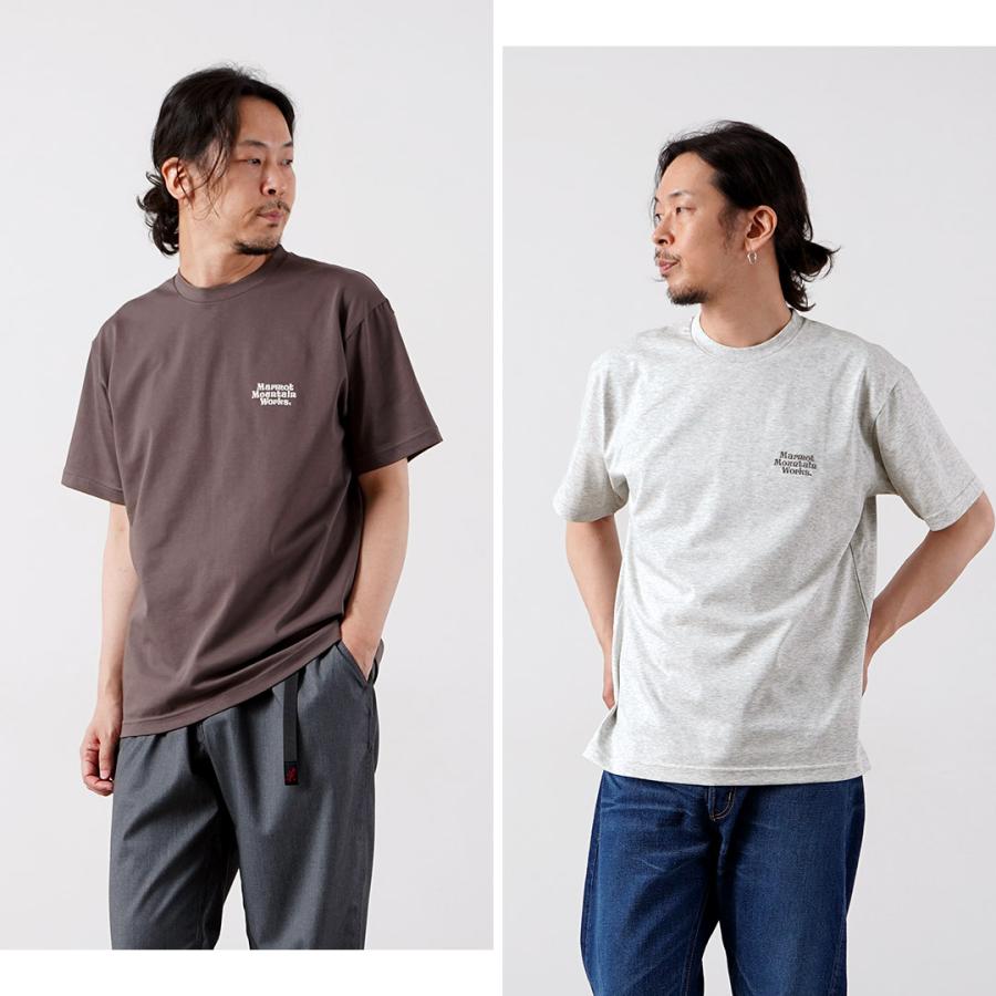 MARMOT（マーモット） MMW刺繍 Tシャツ / メンズ 半袖 吸水速乾 UVカット 抗菌消臭 | Marmot | 17