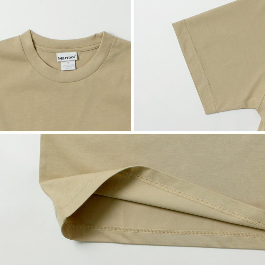 MARMOT（マーモット） MMW刺繍 Tシャツ / メンズ 半袖 吸水速乾 UVカット 抗菌消臭 | Marmot | 18