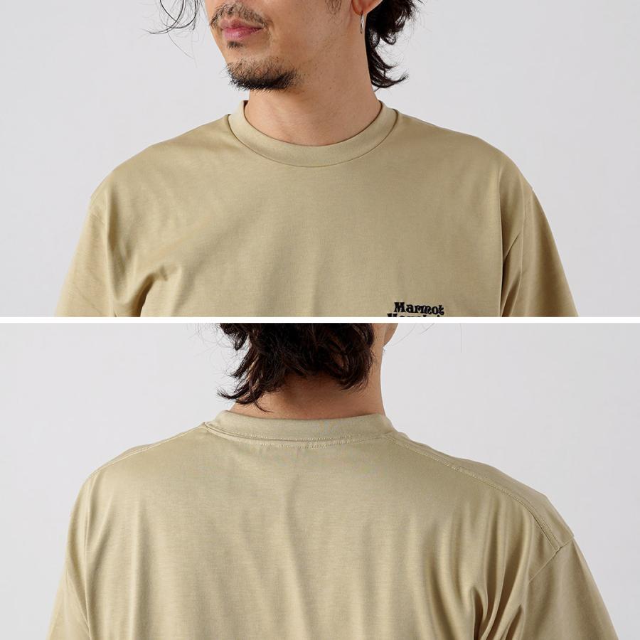 MARMOT（マーモット） MMW刺繍 Tシャツ / メンズ 半袖 吸水速乾 UVカット 抗菌消臭 | Marmot | 13