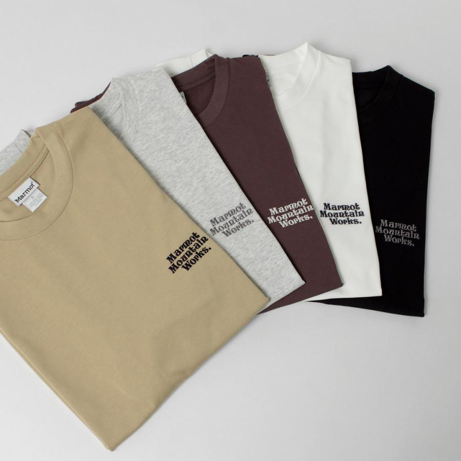 MARMOT（マーモット） MMW刺繍 Tシャツ / メンズ 半袖 吸水速乾 UVカット 抗菌消臭 | Marmot | 14