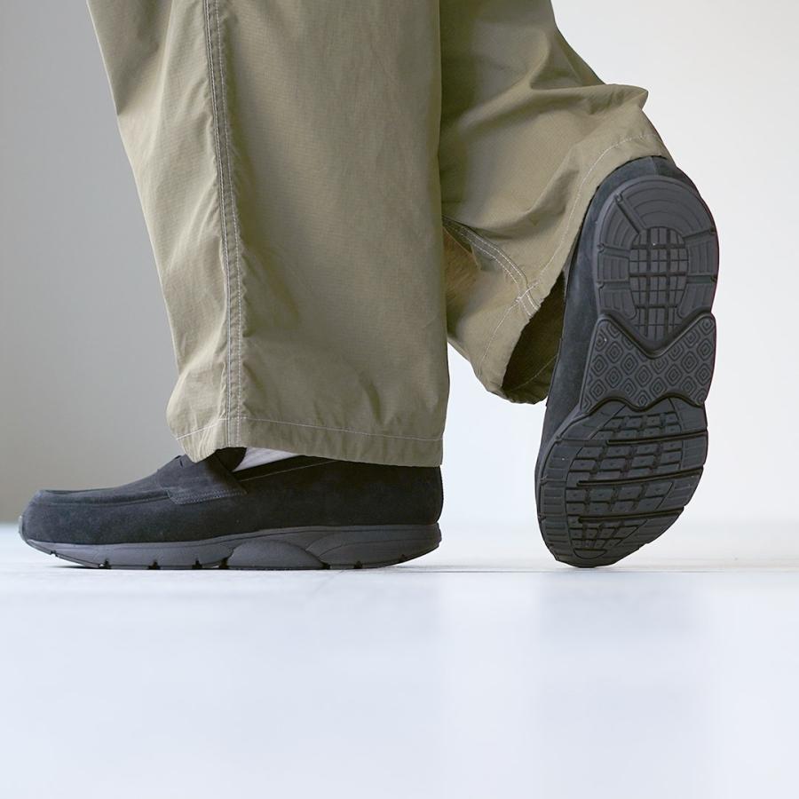 MIDFOOT（ミッドフット）スエード ローファー / メンズ 革靴 本革 リカバリーシューズ LOAFER | MID FOOT | 12