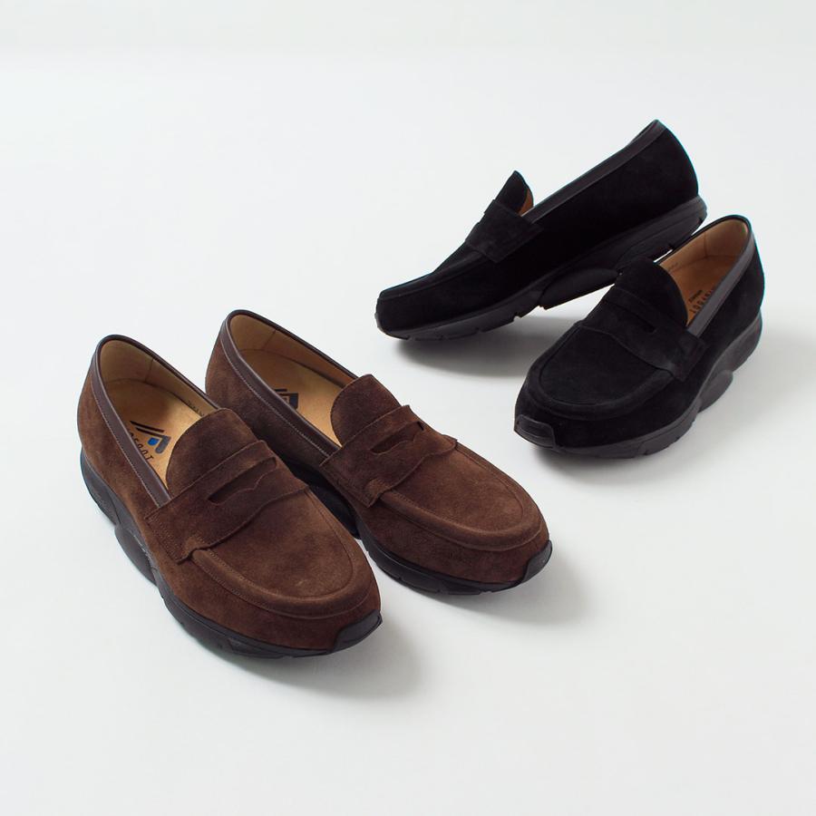 MIDFOOT（ミッドフット）スエード ローファー / メンズ 革靴 本革 リカバリーシューズ LOAFER | MID FOOT | 04