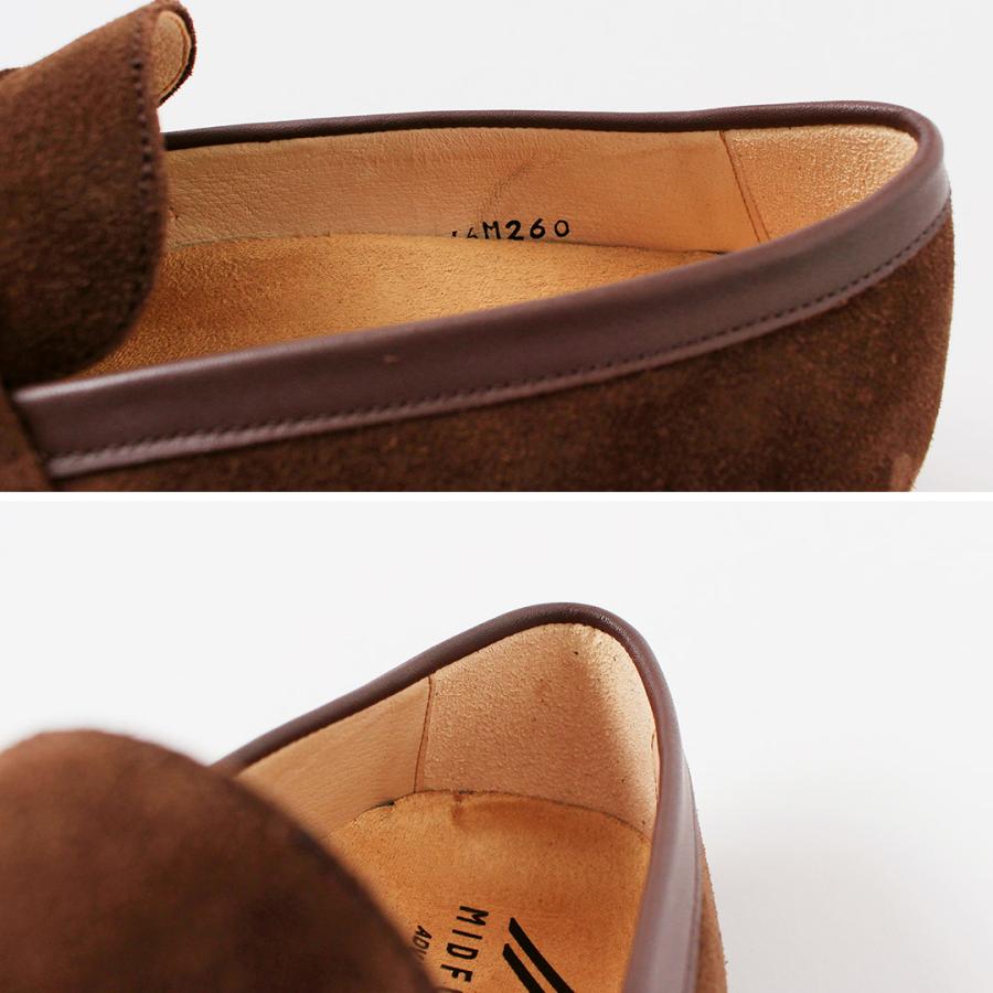 MIDFOOT（ミッドフット）スエード ローファー / メンズ 革靴 本革 リカバリーシューズ LOAFER | MID FOOT | 09