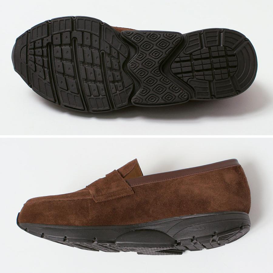 MIDFOOT（ミッドフット）スエード ローファー / メンズ 革靴 本革 リカバリーシューズ LOAFER | MID FOOT | 11