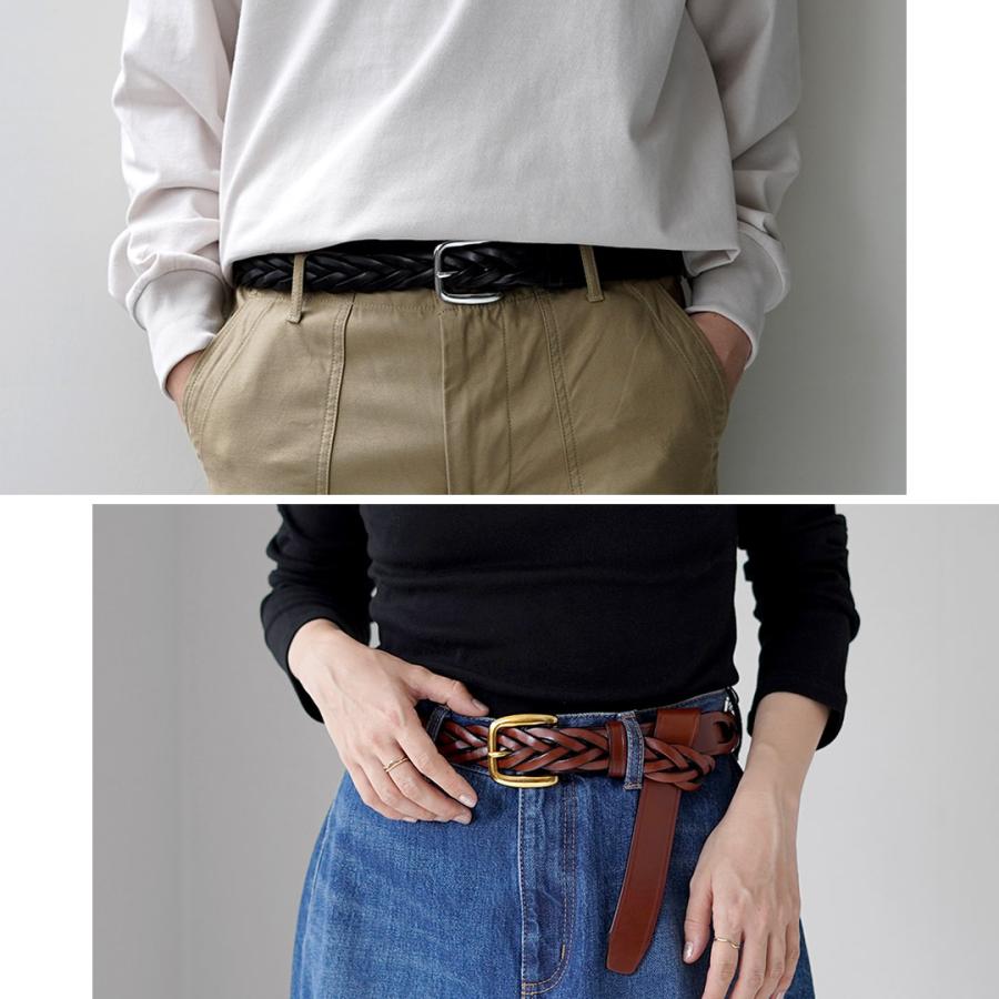 TORY LEATHER（トリーレザー） ロングチップ ブレイドベルト アメリカ製 / メンズ レディース レザー メッシュベルト 本革 | TORY LEATHER | 12