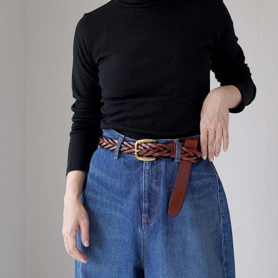 TORY LEATHER（トリーレザー） ロングチップ ブレイドベルト アメリカ製 / メンズ レディース レザー メッシュベルト 本革 | TORY LEATHER | 06