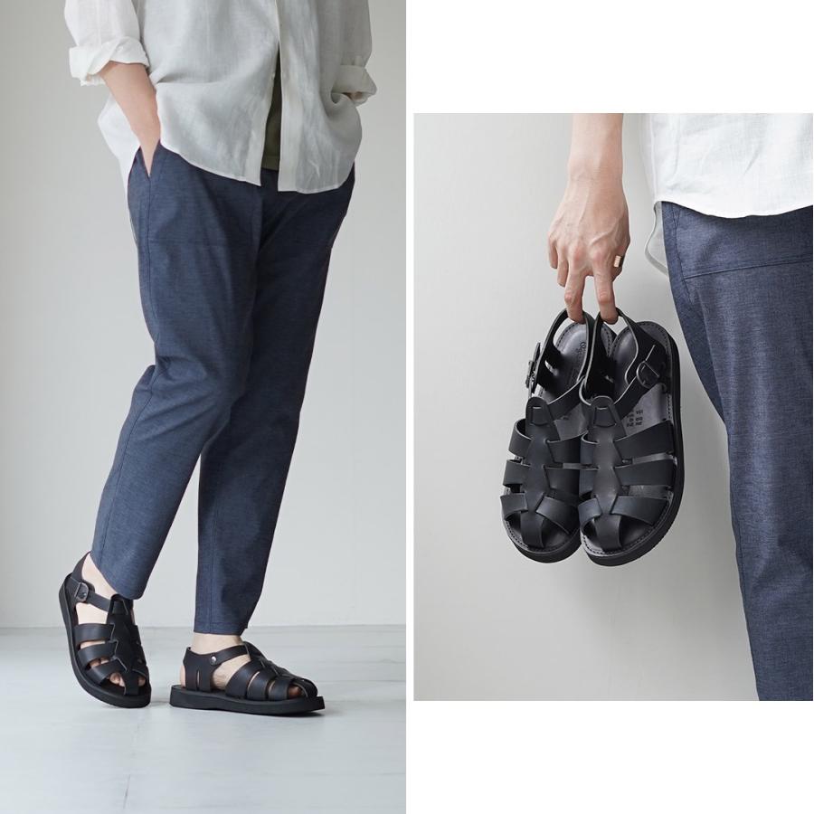 ORGANIC HANDLOOM（オーガニックハンドルーム） グルカ サンダル 日本製 / レザー メンズ | Organic handloom | 11