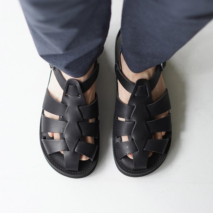 ORGANIC HANDLOOM（オーガニックハンドルーム） グルカ サンダル 日本製 / レザー メンズ | Organic handloom | 06
