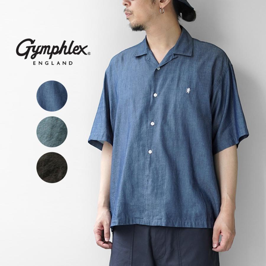 GYMPHLEX（ジムフレックス） オープンカラーシャツ ショートスリーブ / メンズ | GYMPHLEX