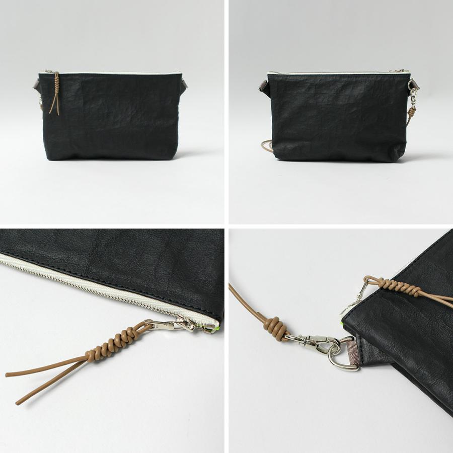 SENTI（センティ） ダイニーマレザー 2way サコッシュ / メンズ バッグ レザー 革 Dyneema Leather 2WAY SACOCHE | SENTI | 15