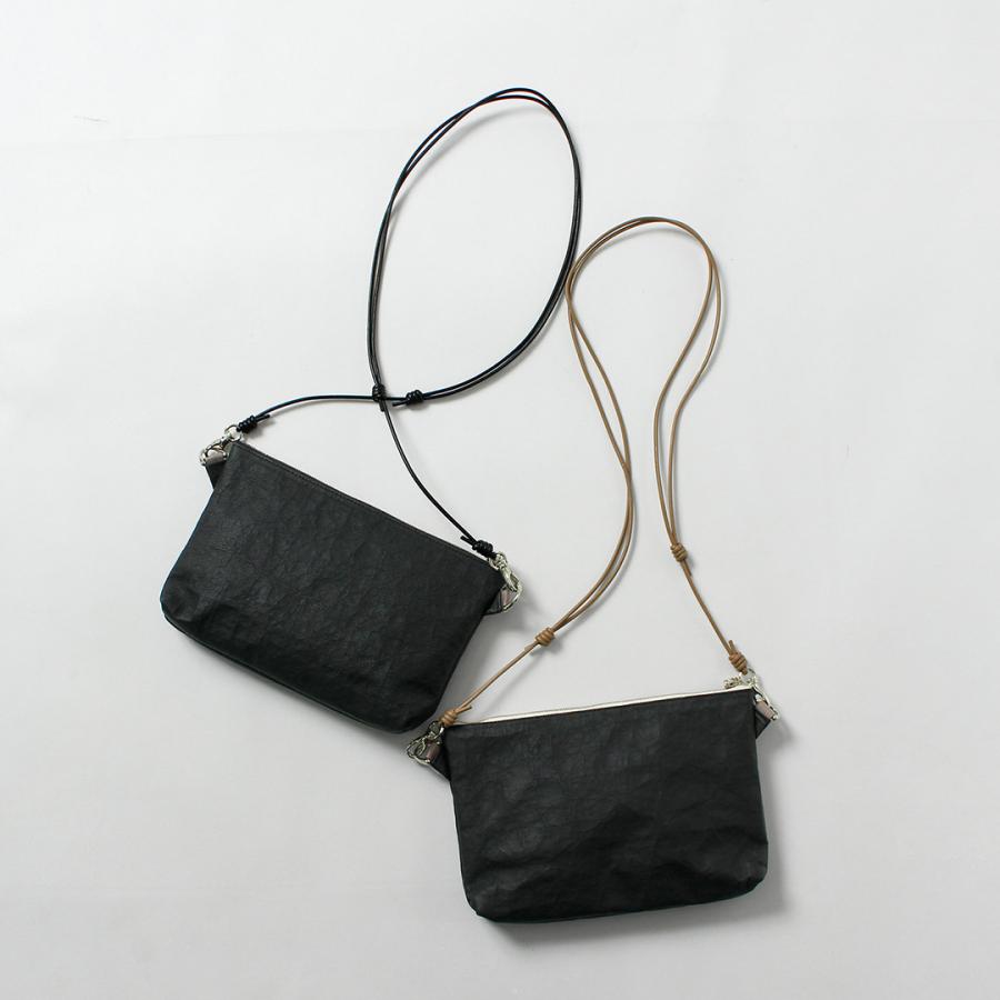 SENTI（センティ） ダイニーマレザー 2way サコッシュ / メンズ バッグ レザー 革 Dyneema Leather 2WAY SACOCHE | SENTI | 04