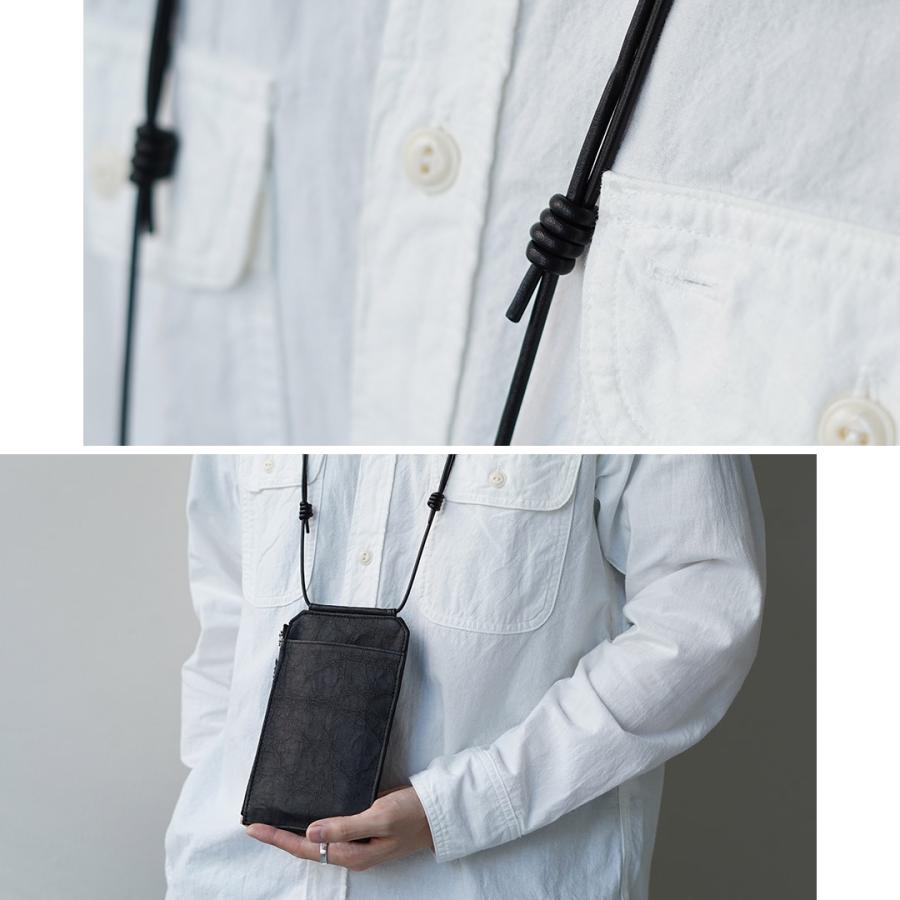 SENTI（センティ） ダイニーマレザー トラベルショルダーバッグ / メンズ バッグ レザー 革 | SENTI | 12