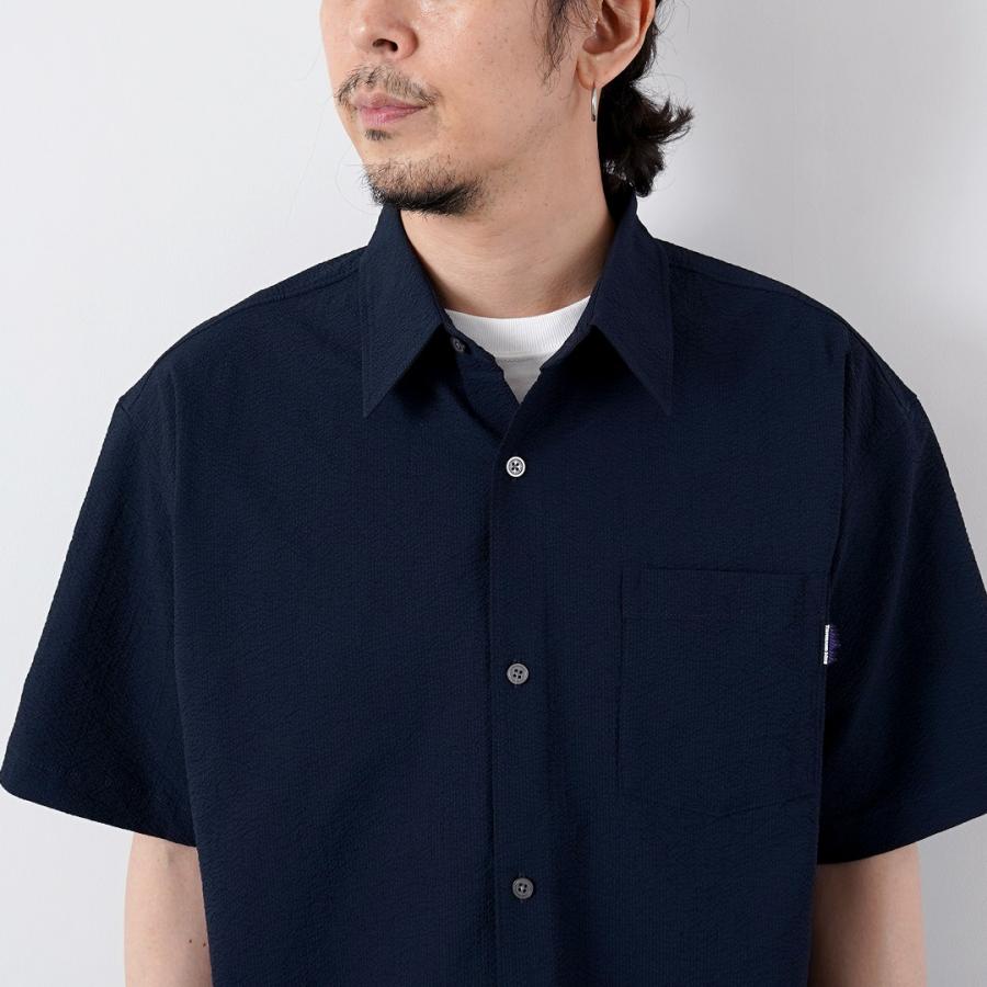 THOUSAND MILE（サウザンドマイル） ショートスリーブシャツ シアサッカー / メンズ UVカット 吸水速乾 機能素材 | THOUSAND MILE | 12