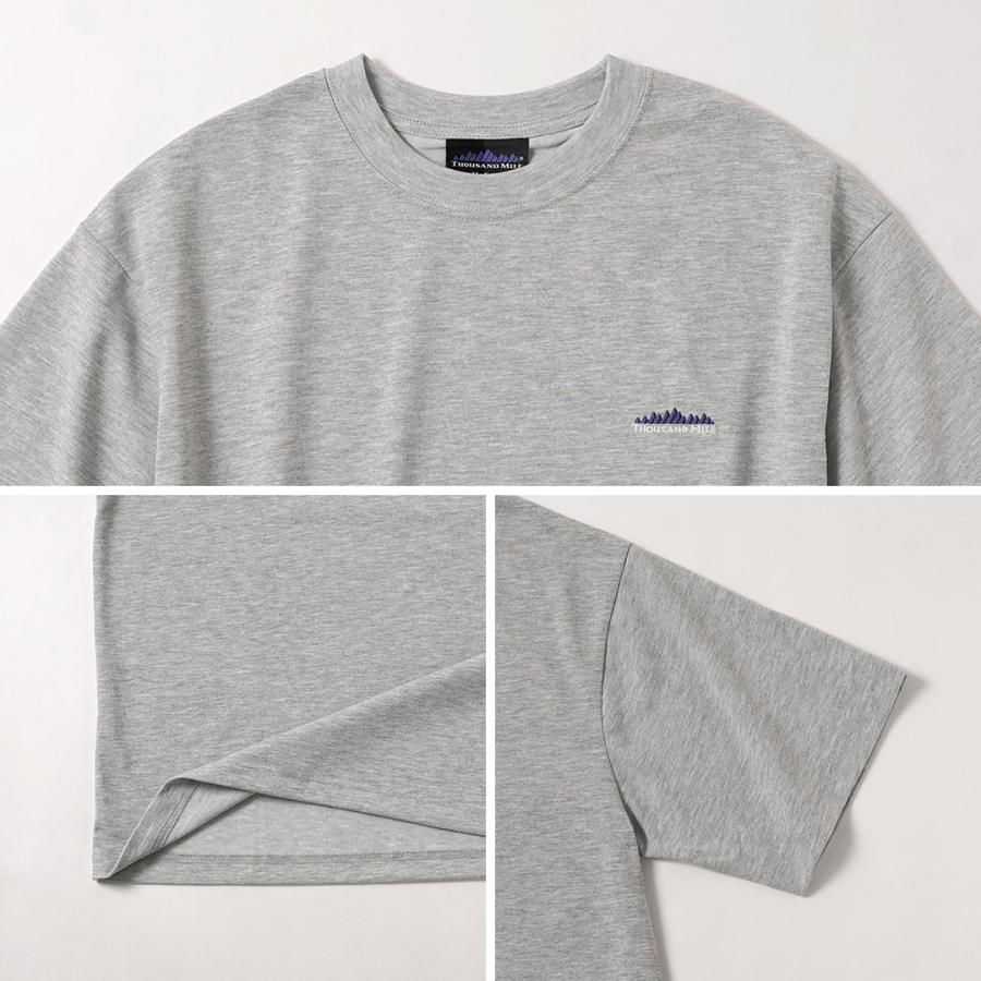 THOUSAND MILE（サウザンドマイル） T/C ショートスリーブ プリント ロゴTシャツ / メンズ 吸水速乾 抗菌防臭 | THOUSAND MILE | 17