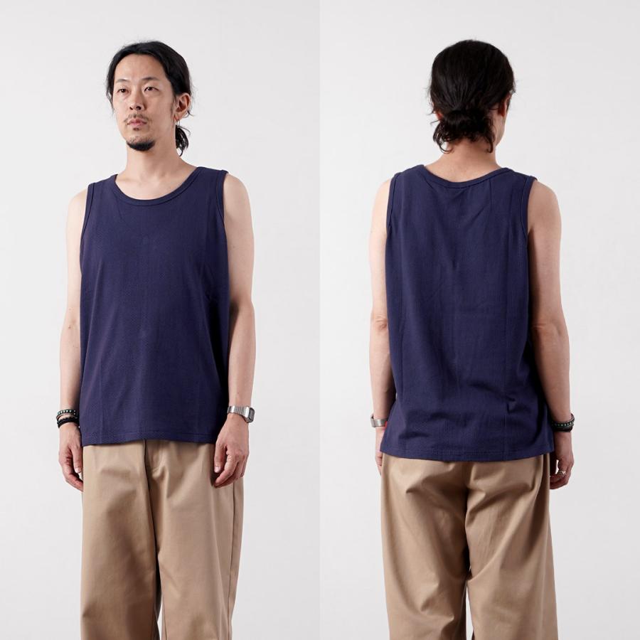 HEALTHKNIT（ヘルスニット） USコットン メッシュ タンクトップ / メンズ ノースリーブ | Healthknit | 13