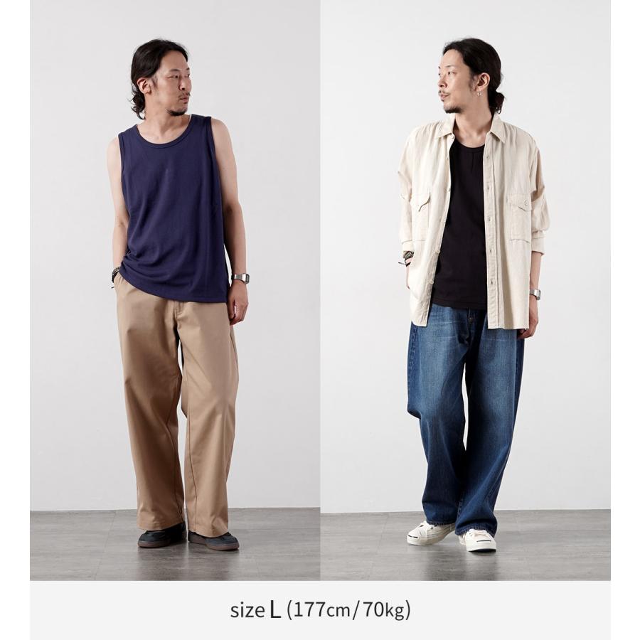 HEALTHKNIT（ヘルスニット） USコットン メッシュ タンクトップ / メンズ ノースリーブ | Healthknit | 05