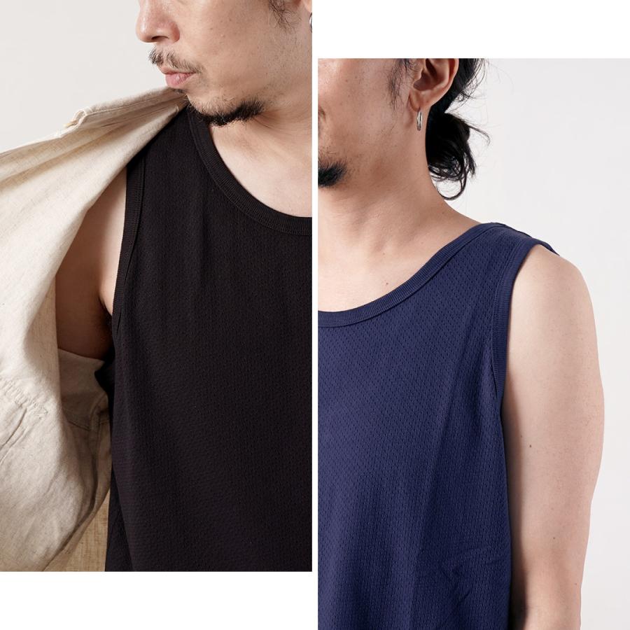 HEALTHKNIT（ヘルスニット） USコットン メッシュ タンクトップ / メンズ ノースリーブ | Healthknit | 10