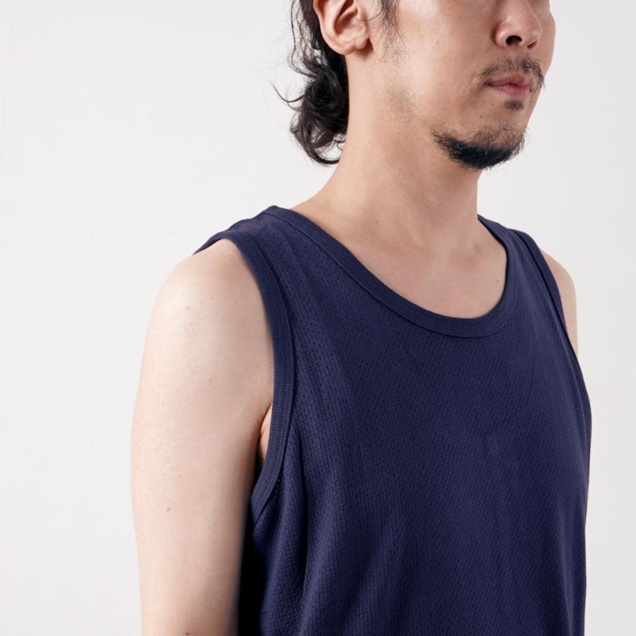 HEALTHKNIT（ヘルスニット） USコットン メッシュ タンクトップ / メンズ ノースリーブ | Healthknit | 11