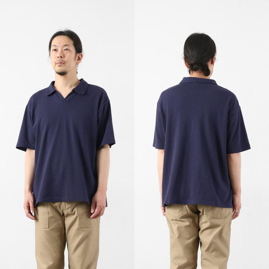 HEALTHKNIT（ヘルスニット） USコットン メッシュ スキッパーポロ ポロシャツ / 半袖 メンズ | Healthknit | 13