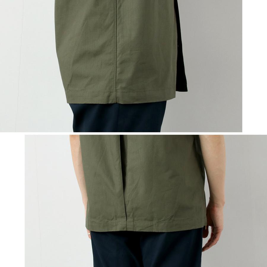 FUJITO（フジト） リブカラー シャツ リップストップ / メンズ シャツ 半袖 ミリタリーシャツ 日本製 Rib Collar Shirt | FUJITO | 13