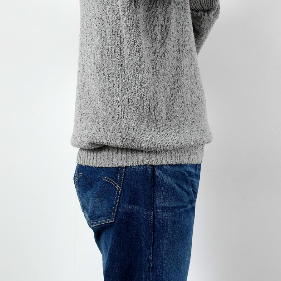 RYE TENDER（ライテンダー） タファ コットン ノットヤーン クルーネックプルオーバー / メンズ サマーニット | RYE TENDER | 12