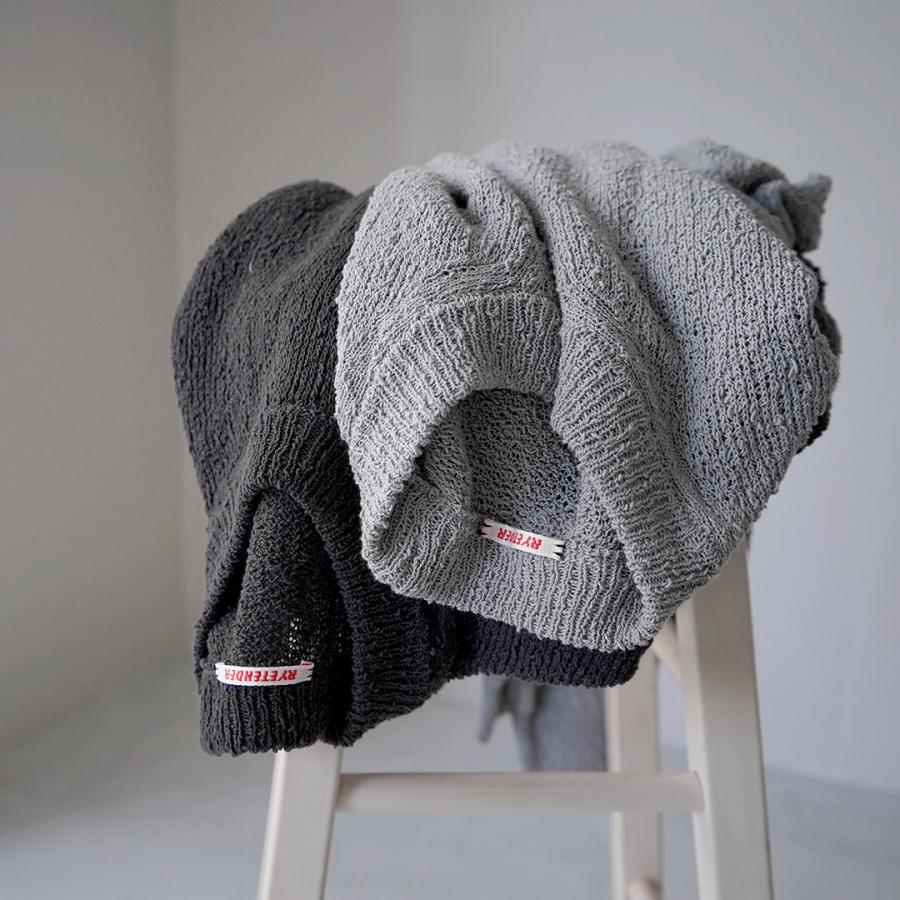 RYE TENDER（ライテンダー） タファ コットン ノットヤーン クルーネックプルオーバー / メンズ サマーニット | RYE TENDER | 08