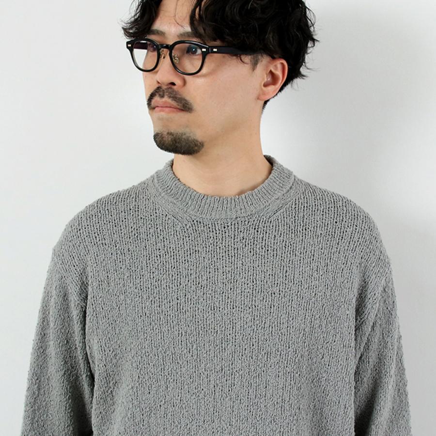 RYE TENDER（ライテンダー） タファ コットン ノットヤーン クルーネックプルオーバー / メンズ サマーニット | RYE TENDER | 10