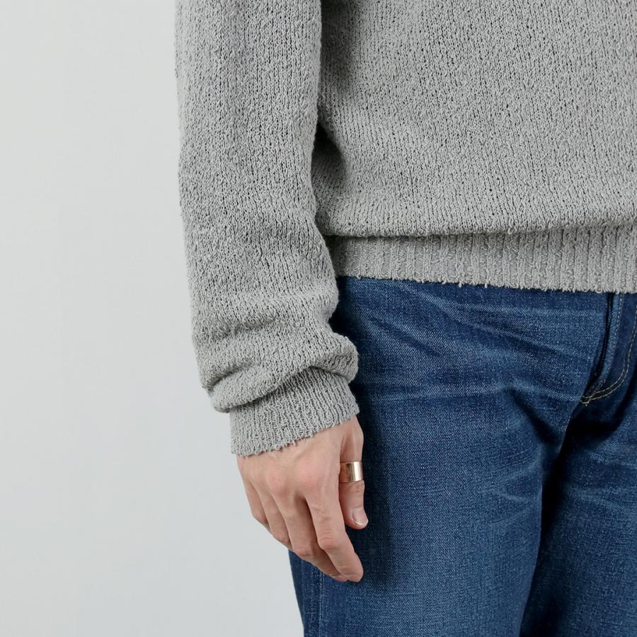 RYE TENDER（ライテンダー） タファ コットン ノットヤーン クルーネックプルオーバー / メンズ サマーニット | RYE TENDER | 11