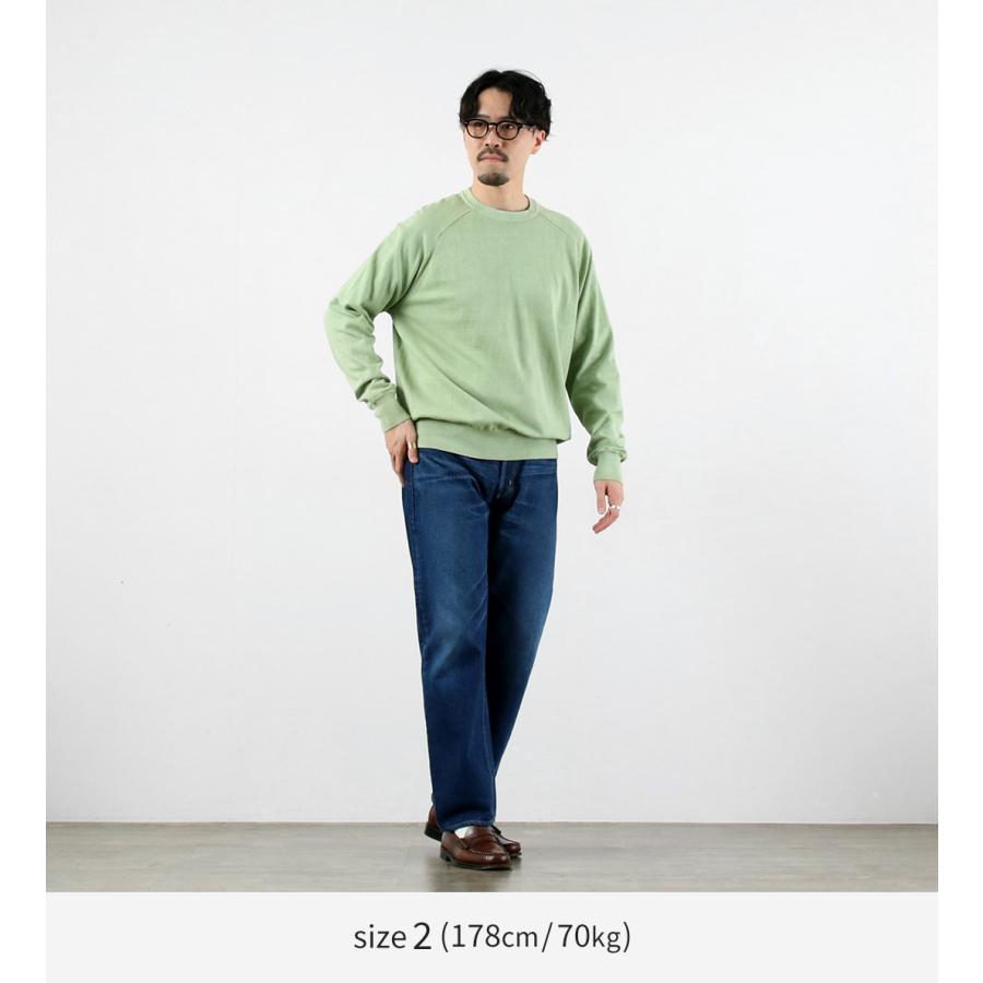 RYE TENDER（ライテンダー） ルイス ピグメントダイ ラグランロンTEE Tシャツ / メンズ 長袖 クルーネック | RYE TENDER | 06