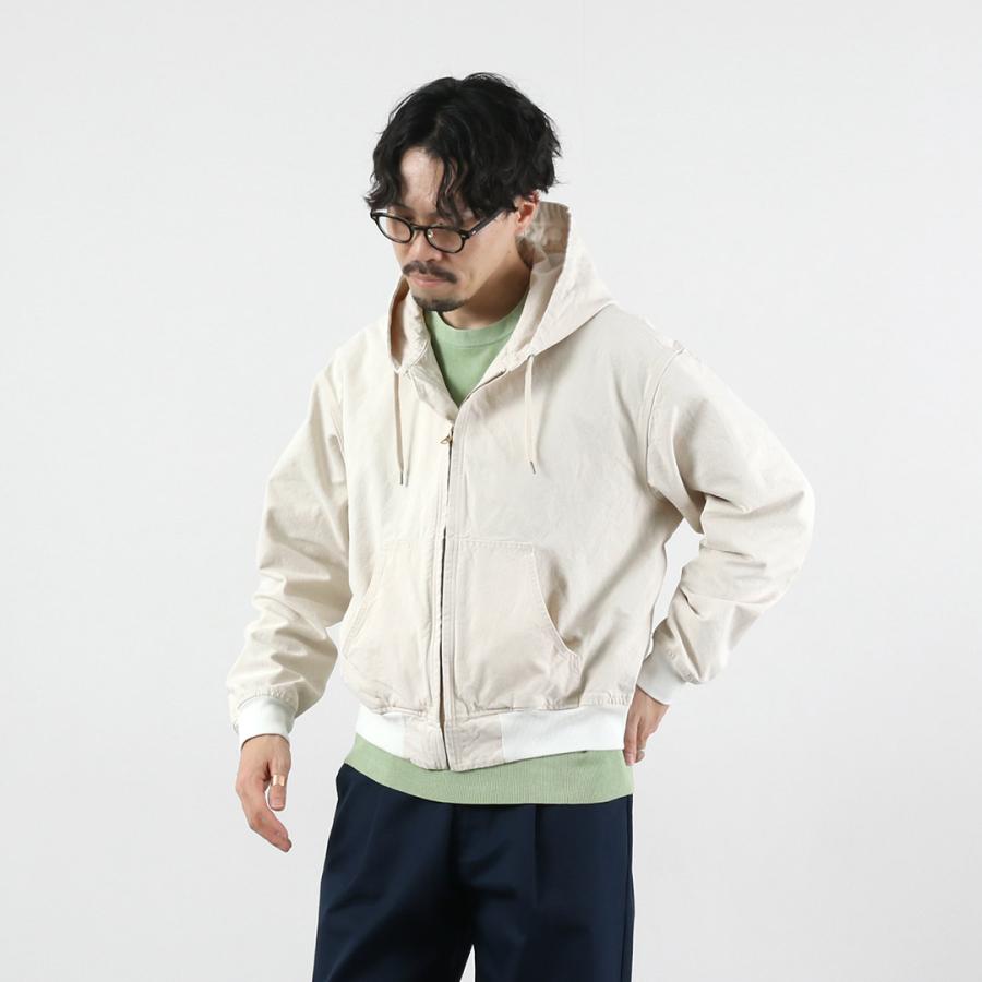 REMI RELIEF（レミレリーフ） ミルスペック ダック フードジップジャケット 日本製 / ダック生地 ヴィンテージ加工 | REMI RELIEF | 17