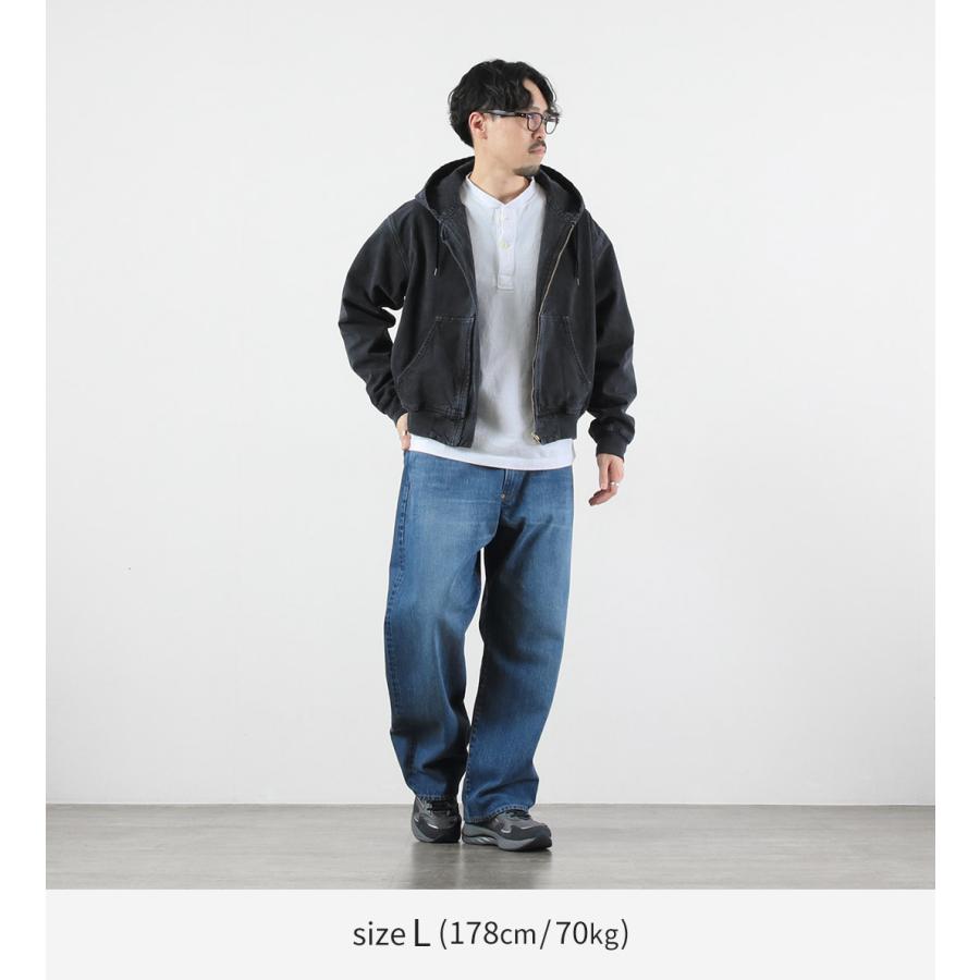 REMI RELIEF（レミレリーフ） ミルスペック ダック フードジップジャケット 日本製 / ダック生地 ヴィンテージ加工 | REMI RELIEF | 06