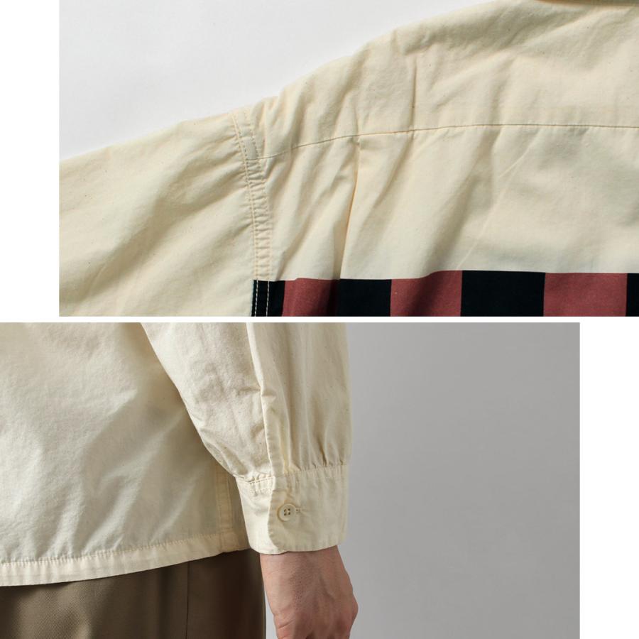 TOWNCRAFT（タウンクラフト） プリント ロングスリーブ ループカラーシャツ / メンズ 長袖 | TOWNCRAFT | 12